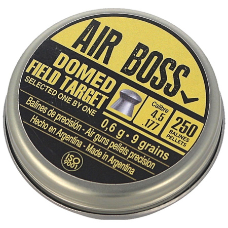 Apolo - Śrut Air Boss Domed Field Target 4.5 mm, 250 szt. 0.60g/9.0gr (30204)