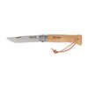 Nóż Opinel 8 Inox Adventure z rzemieniem