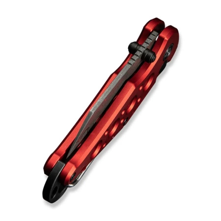 Nóż składany Civivi Pragma Red Aluminium, Damascus (C23062B-DS1)