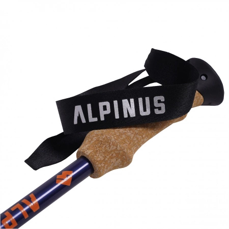 Alpinus - Kijki trekkingowe Monte Rosa - granatowo-złote