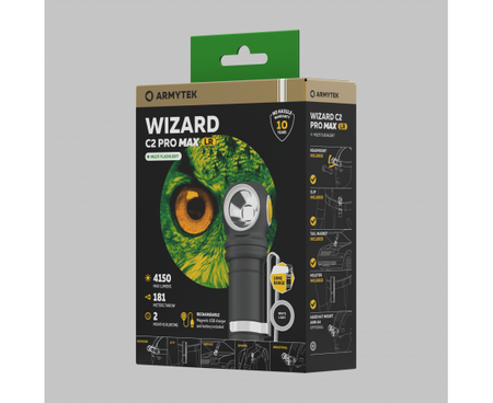 Latarka Armytek Wizard C2 Pro Max LR White