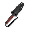 Nóż Civivi Perfrico Burgundy G10, Black / Gray Striped 14C28N (C23026-3)