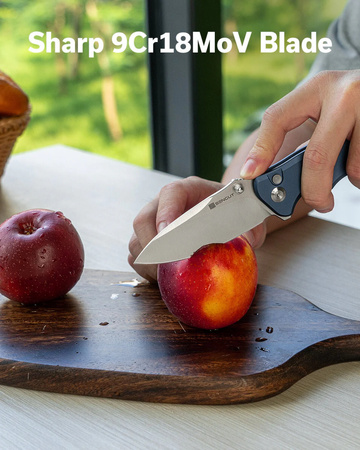 Nóż składany Sencut Cybrix Blue Aluminium, Satin 9Cr18MoV (S23098A-4)