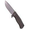Nóż składany LionSteel SR22 Titanium Bronze, Satin Blade (SR22 B)