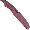 Nóż składany Spyderco Endura 4 Sprint Run Burgundy FRN, TiCN Micro-Melt PD#1 by Sal Glesser (C10BGBKP)