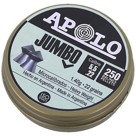 Apolo - Śrut Jumbo 5.5 mm 250 szt. 1.40g/22.0gr (19921)