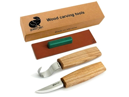 Zestaw noży do rzeźbienia - BeaverCraft S01 - Spoon Carving Tool Set