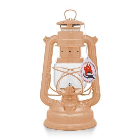 Lampa naftowa - Feuerhand Hurricane Lantern 276 - Soft peach