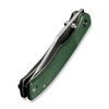Nóż składany Civivi Clingman Green Canvas Micarta, Black Stonewashed Nitro-V by Taylor Martin Best Damn EDC (C23065-4)