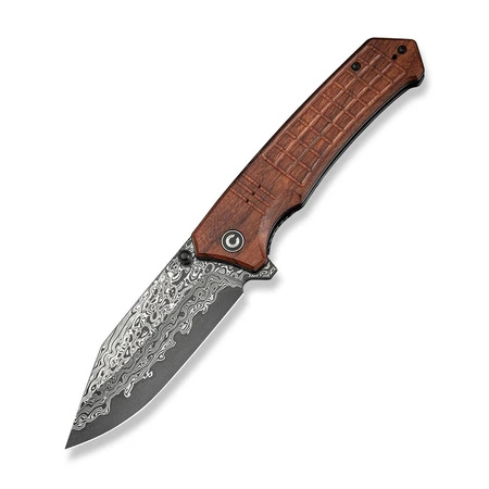 Nóż składany Civivi Tacticorix Guibourtia Wood, Damascus (C23055-DS1)