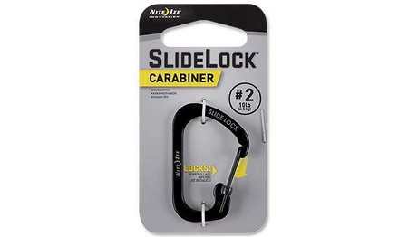 Karabinek Nite Ize - SlideLock Carabiner #2 - Czarny