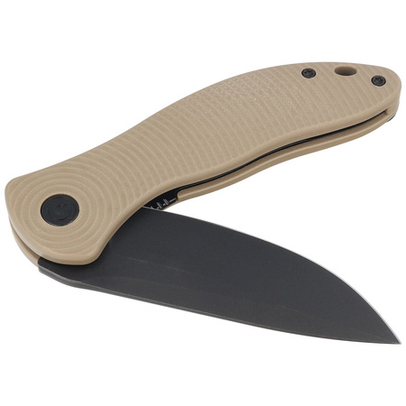 Nóż Civivi Synergy3 Tan G10, Black Stonewashed Nitro-V by Jim O'Young (C20075D-2)