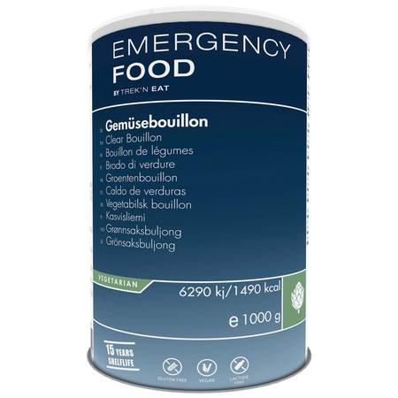 Trek'n Eat - Emergency Food - Bulion warzywny 1000g (236 porcji)