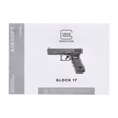 Glock - Replika pistolet ASG Glock 17 6 mm green gas 23 naboje
