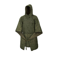 Helikon - Poncho Swagman ocieplane - Desert Night Camo - PO-SMR-NL-0L