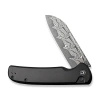 Nóż składany Civivi Chevalier II Black Aluminium, Black Damascus (C20022B-DS1)