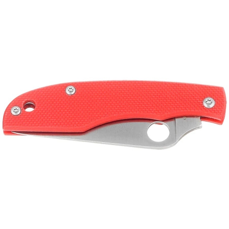 Nóż składany Spyderco Grasshopper Red G10, Satin 12C27 (C138GRDP)