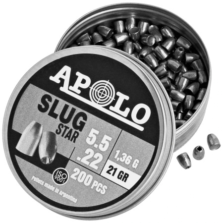 Apolo - Śrut Slug Star 21 5.5 mm, 200 szt. 1.36g/21.0gr (19312)