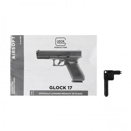 Glock - Replika pistolet ASG Glock 17 gen 5. 6 mm
