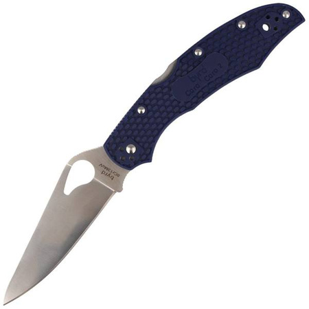 Nóż składany Spyderco Byrd Cara Cara 2 FRN Blue Plain - BY03PBL2