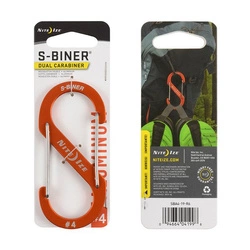 Karabinek Nite Ize - S-Biner Aluminum #4 - Pomarańczowy