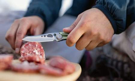 Nóż Leatherman Skeletool KB Verdant (833149) - 2 narzędzia