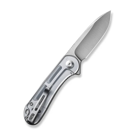 Nóż składany Civivi Elementum Flipper Polished Lexan, Satin D2 (C907A-7)