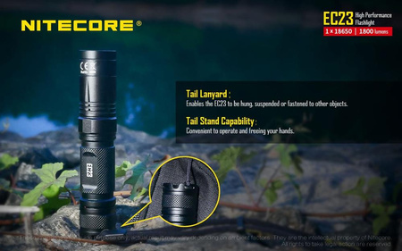 Latarka Nitecore EC23 1800 Lumenów