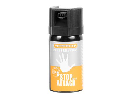 Perfecta - Gaz pieprzowy Stop Attack stożek 40 ml