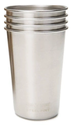 Zestaw 4 kubków stalowych Klean Kanteen  Pint Cup 473 ml Brushed Stainless 4 szt.
