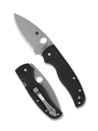 Nóż składany Spyderco Shaman Lightweight Black FRN, Satin CTS BD1N by Sal Glesser (C229PBK)