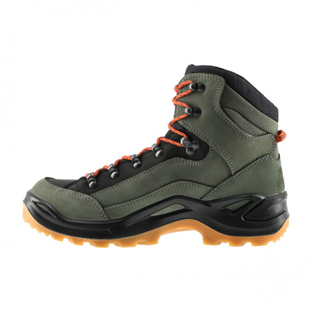 Buty Lowa Renegade GTX mid - zielono/pomarańczowe