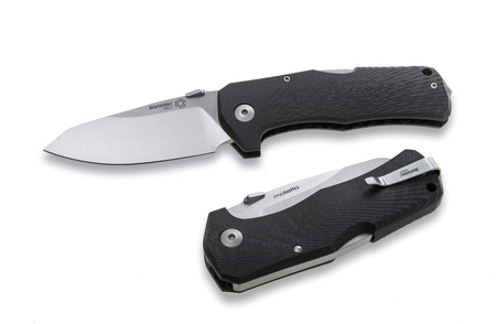 Nóż składany LionSteel TM1 Carbon Fiber Black / Satin Blade (TM1 CS)