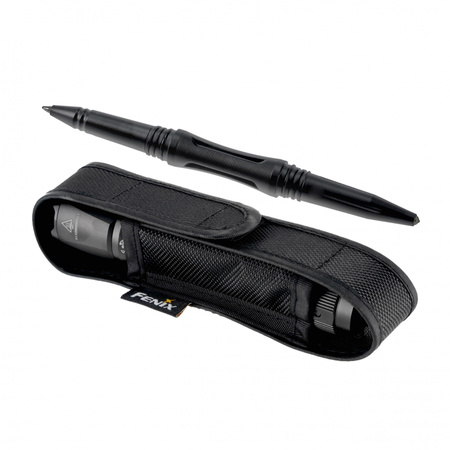 Latarka taktyczna Fenix TK20R V2.0 czarna plus długopis taktyczny T5 gratis