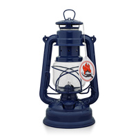 Lampa naftowa - Feuerhand Hurricane Lantern 276 - Niebieska