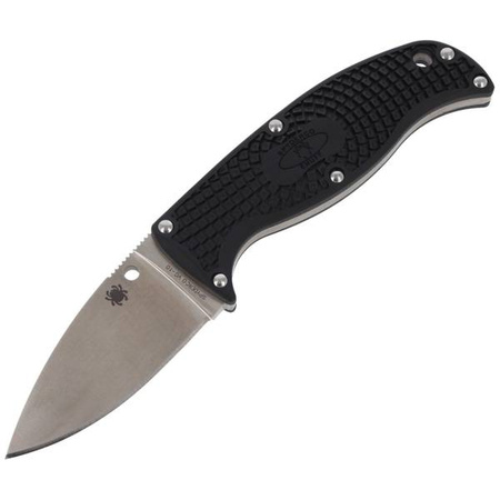 Nóż Spyderco Enuff FRN Black Leaf Plain - FB31PBK