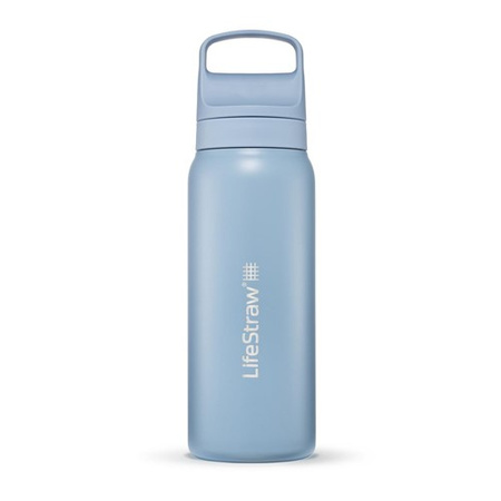 Butelka z filtrem dwustopniowym LifeStraw Go 2.0 Steel - 0.7L Icelandic Blue