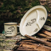 Fosco Industries - Talerz emaliowany z 3 przegrodami - Catch your own meal