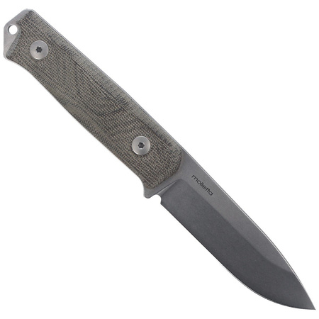 Nóż LionSteel Bushcraft Green Canvas / Stone Washed (B41 CVG)