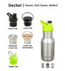 Butelka Kid Klean Kanteen Classic (mit Sport Cap) 355ml Brushed Stainless