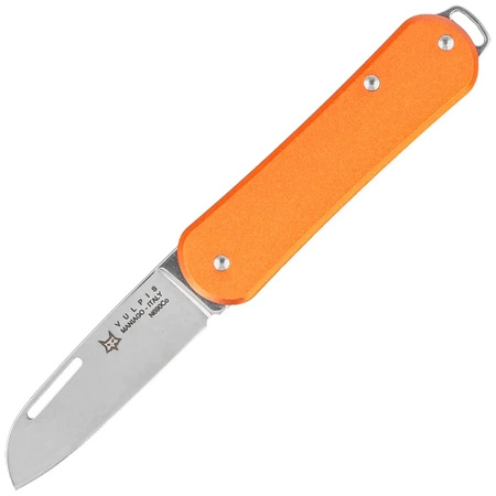 Scyzoryk Fox Vulpis Orange Aluminium, Polished N690 (FX-VP108 OR)