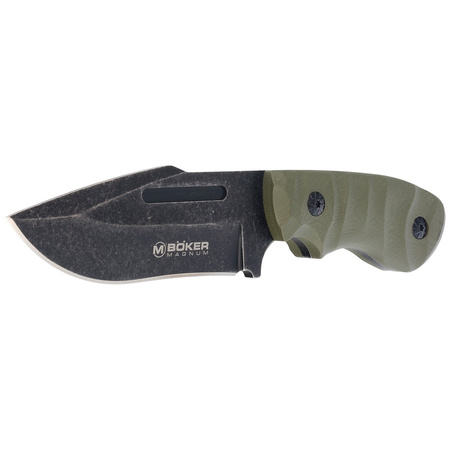 Böker Magnum - Nóż Lil Giant Green G10, Stonewash 440A (02LG113)