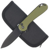 Nóż Civivi Button Lock Elementum II OD Green G10, Black Stonewashed Nitro-V (C18062P-3)