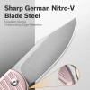 Nóż składany Civivi Stormhowl Light Pink Aluminum, Satin Nitro-V (C23040B-3)