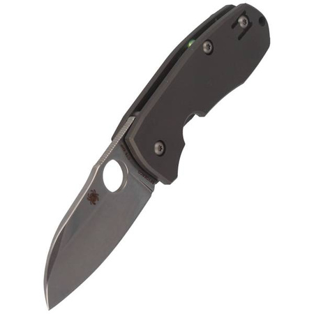 Nóż składany Spyderco Techno 2 Titanium Plain (C158TIP2)