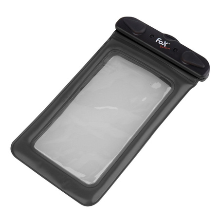 FOX Outdoor - Wodoodporny pokrowiec etui na smartfona - Czarny
