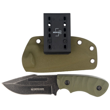 Böker Magnum - Nóż Lil Giant Green G10, Stonewash 440A (02LG113)