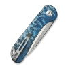 Nóż składany Civivi Elementum SJ Blue/Black/White Resin, Satin 14C28N (C18062AJ-4)