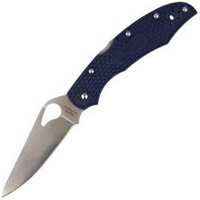 Nóż składany Spyderco Byrd Cara Cara 2 FRN Blue Plain - BY03PBL2