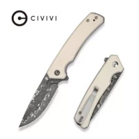 Nóż składany CIVIVI Merit Ivory G10, Damascus (C24012-DS1)